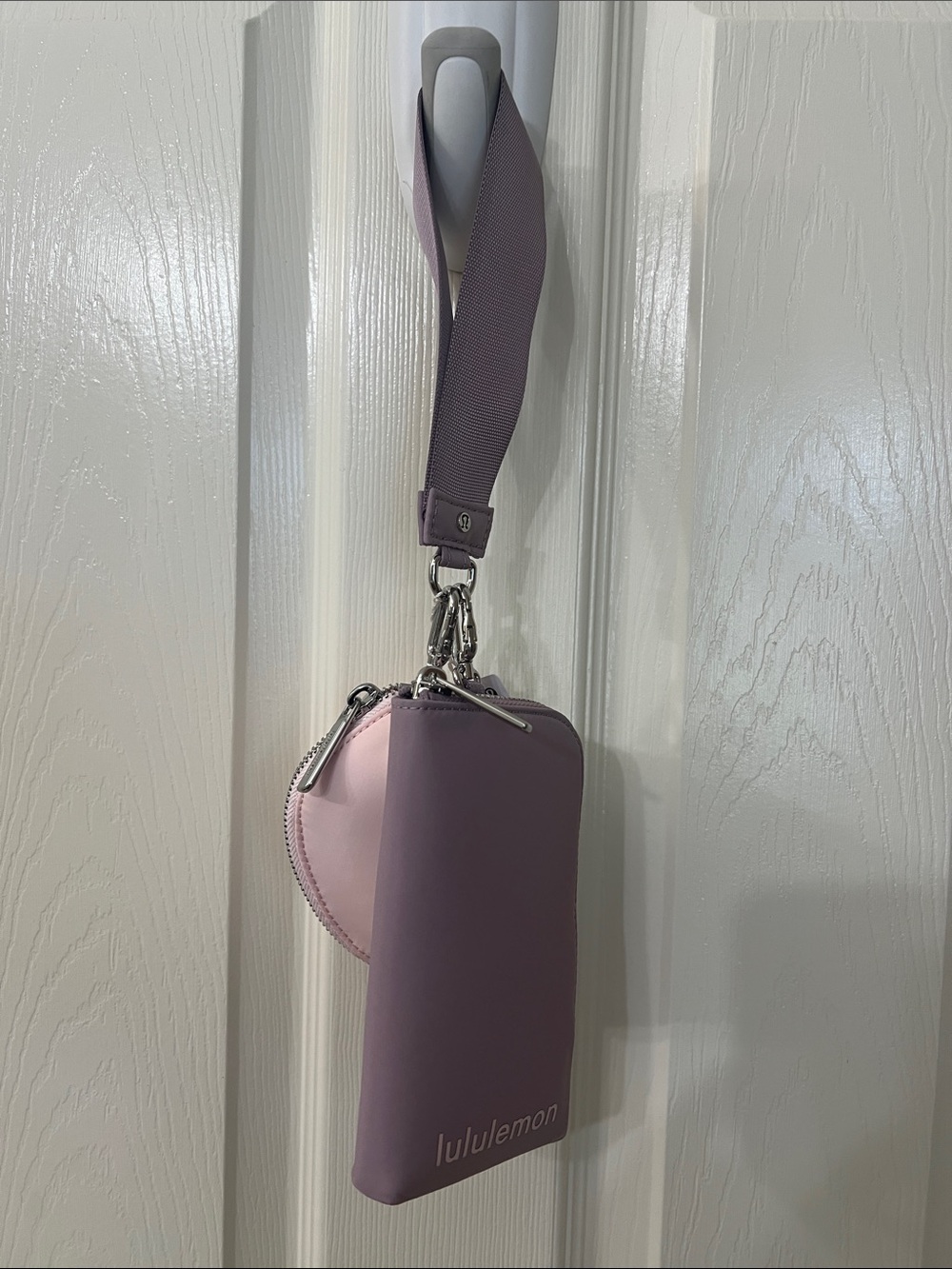 Dual Pouch Wristlet Wallet